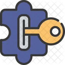 Puzzle Key  Icon