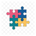 Puzzle Piece Problem Solving Planning Icon