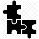 Solve Problem Jigsaw Puzzle Tiling Puzzle Icon
