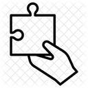 Puzzle Piece Tiling Puzzle Mind Games Icon