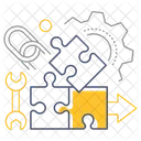 Puzzle Piece Jigsaw Puzzle Tiling Puzzle Icon