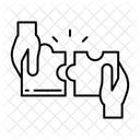 Puzzle Pieces  Icon