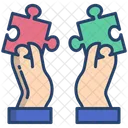 Puzzle Pieces Jigsaw Puzzle Icon