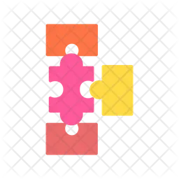 Puzzle Pieces  Icon