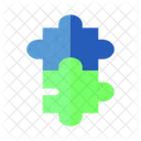 Puzzle Pieces Jigsaw Solution Icon