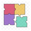 Puzzle Pieces Puzzle Jigsaw Icon