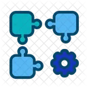Puzzle Setting Puzzle Configuration Jigsaw Puzzle Icon