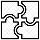 Jigsaw Piece Complexity Creativity Icon