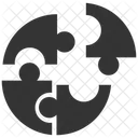 Jigsaw Piece Complexity Creativity Icon