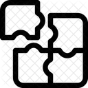 Puzzle Strategie Plan Icône