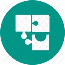 Puzzle Teile Stuck Icon