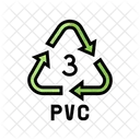 Pvc Recyclable Plastic Icon