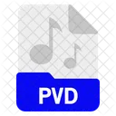 Pvd File Format Icon