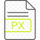 Px File Format Icon