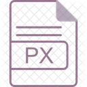 Px File Format Icon