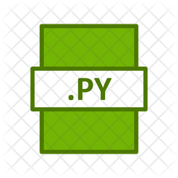 Py Icon - Download in Colored Outline Style