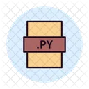 File Type Py File Format Icon