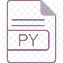 Py File Format Icon