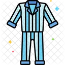 Pyjamas Kleid Mode Symbol