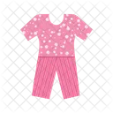 Pyjama Anzug Symbol