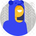 Pyjama Kleidung Person Symbol