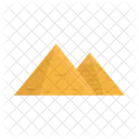 Pyramid Desert Egypt Icon