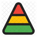Pyramid Graph Chart Icon