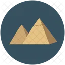 피라미드 사막 모래 아이콘
