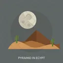 Pyramid Egypt Sand Icon