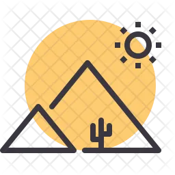 Pyramid  Icon