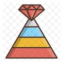 Pyramid Strategy Business Icon