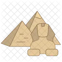 Pyramid Egypt Travel Icon