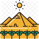 Pyramid Ancient Egypt Icon