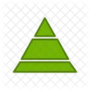 Pyramid Foodchain Representation Icon