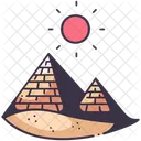 Pyramid Ancient Cairo Icon