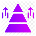 Pyramid Pyramid Chart Pyramid Graphic Icon