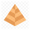 Pyramid Toy Block Icon