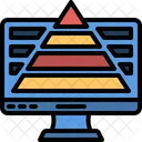 Pyramid Chart Structure Icon
