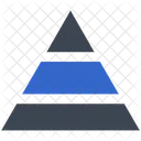 Analytics Pyramid Triangle Icon