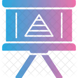 Pyramid Chart  Icon