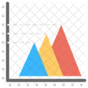 Pyramid Chart Graphical Representation Charting Application Icon