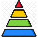 Pyramid Chart Pyramid Graph Chart Icon