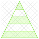 Pyramid Chart  Icon
