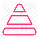 Pyramid Chart Icon