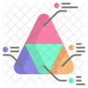 Pyramid Chart Template Presentation Icon