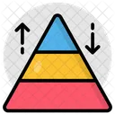 Pyramid Chart Pyramid Graph Data Analytics Icon