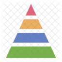 Pyramid Chart  Icon