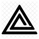 피라미드 개념 삼각형 피라미드 기호 아이콘