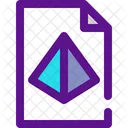 Pyramid Design File  Icon