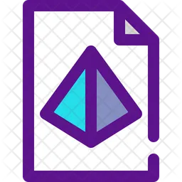 Pyramid Design File  Icon